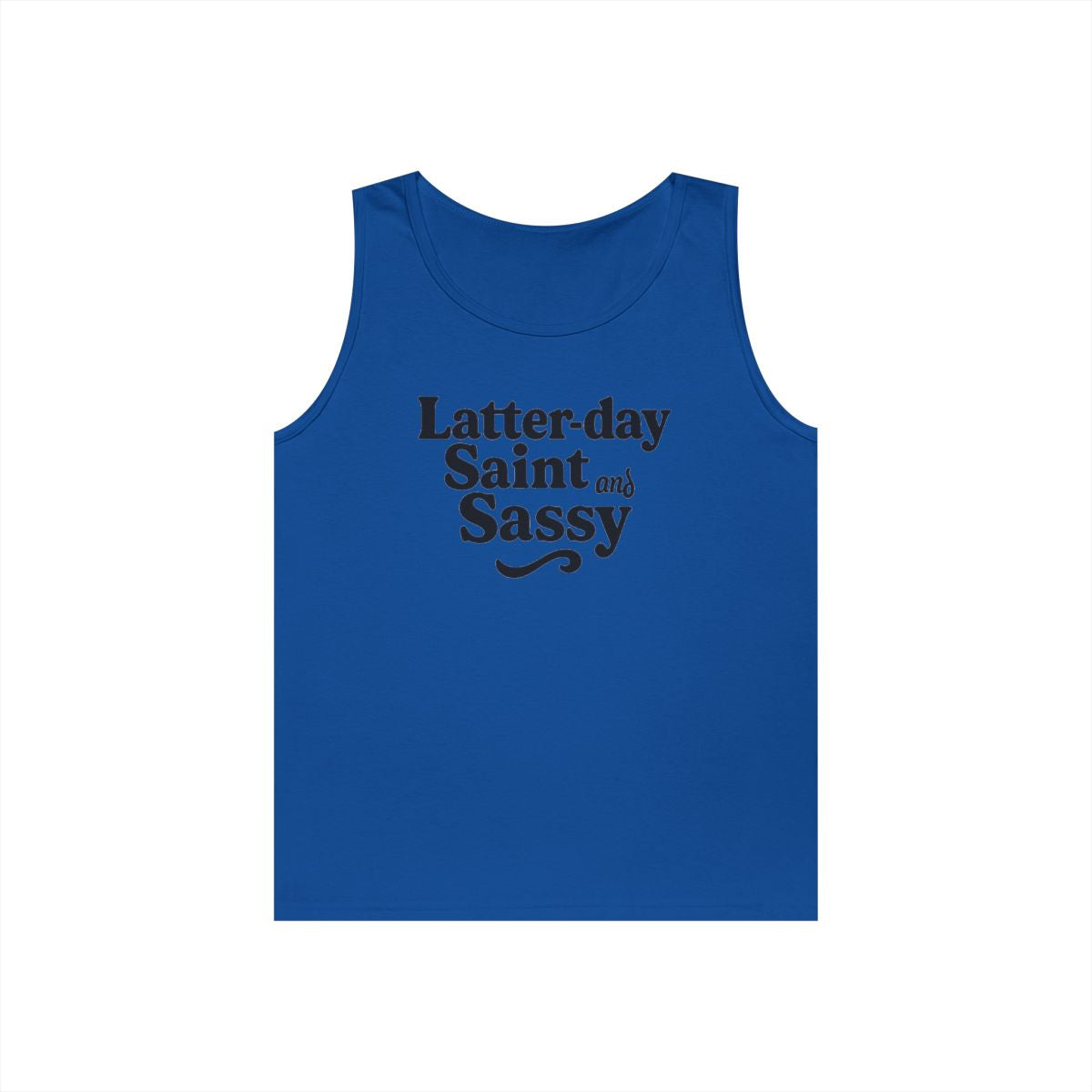 Color: Royal | Latter Day Saint and Sassy Tank Top