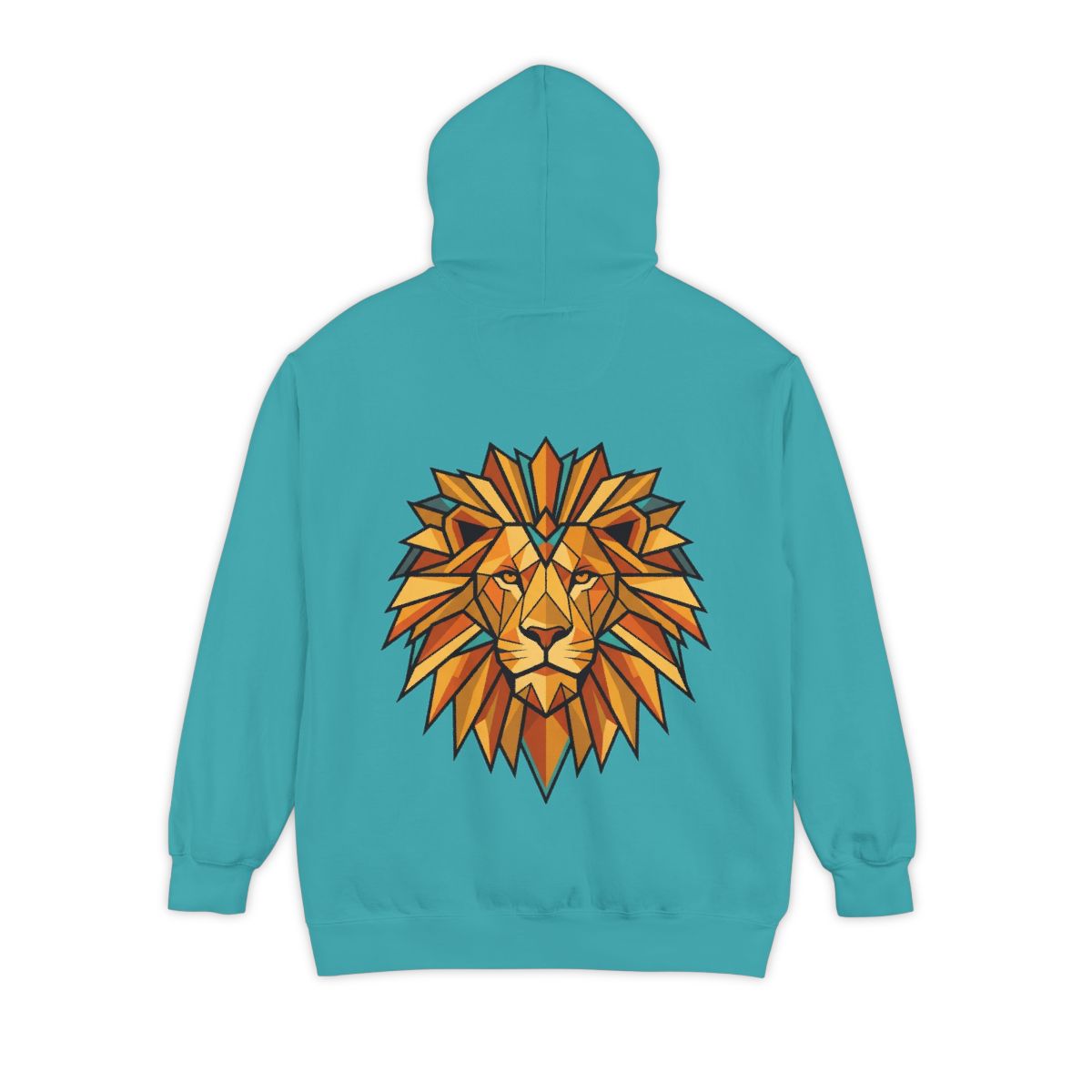 Color: Seafoam | Leo The Solar Lion Garment-Dyed Hoodie