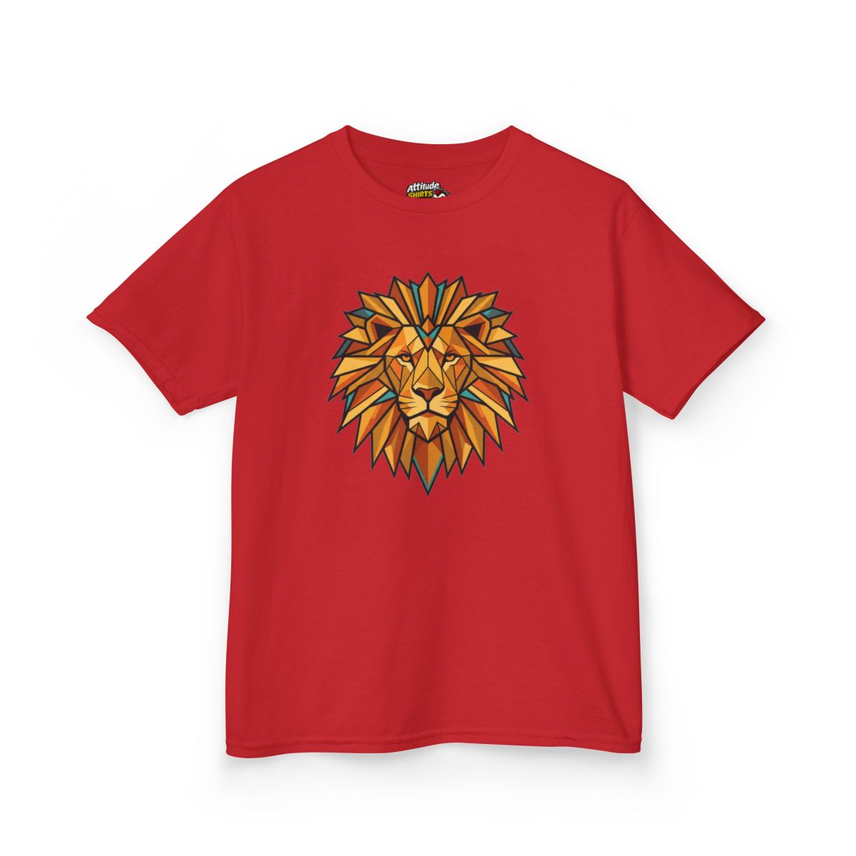 Color: Red | Leo The Solar Lion Kids Tee