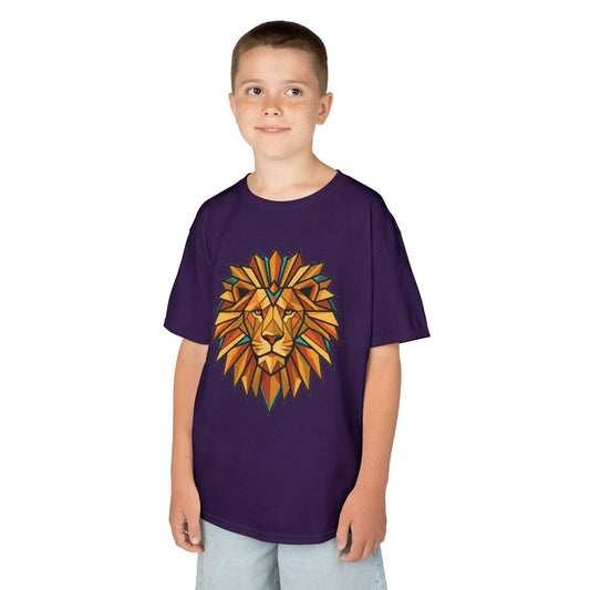 Color: Purple | Leo The Solar Lion Kids Tee