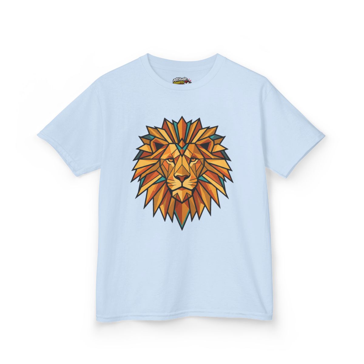 Color: Light Blue | Leo The Solar Lion Kids Tee
