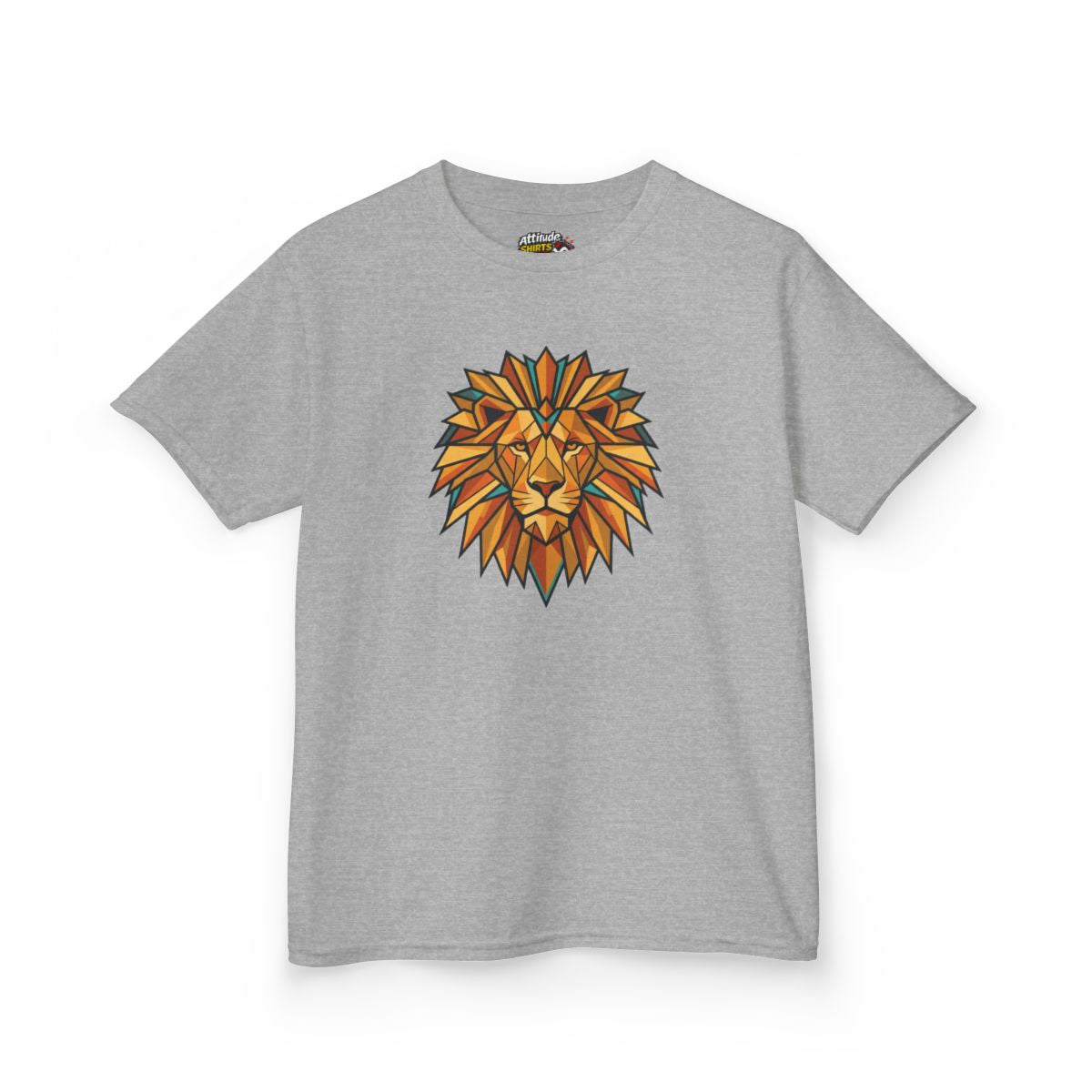 Color: Sport Grey | Leo The Solar Lion Kids Tee