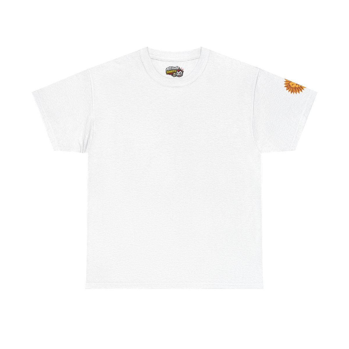 Color: White | Leo The Solar Lion Premium Graphic Tee