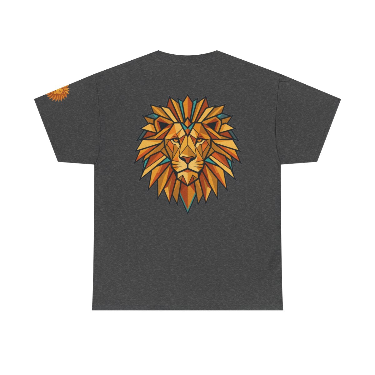 Color: Dark Heather | Leo The Solar Lion Premium Graphic Tee