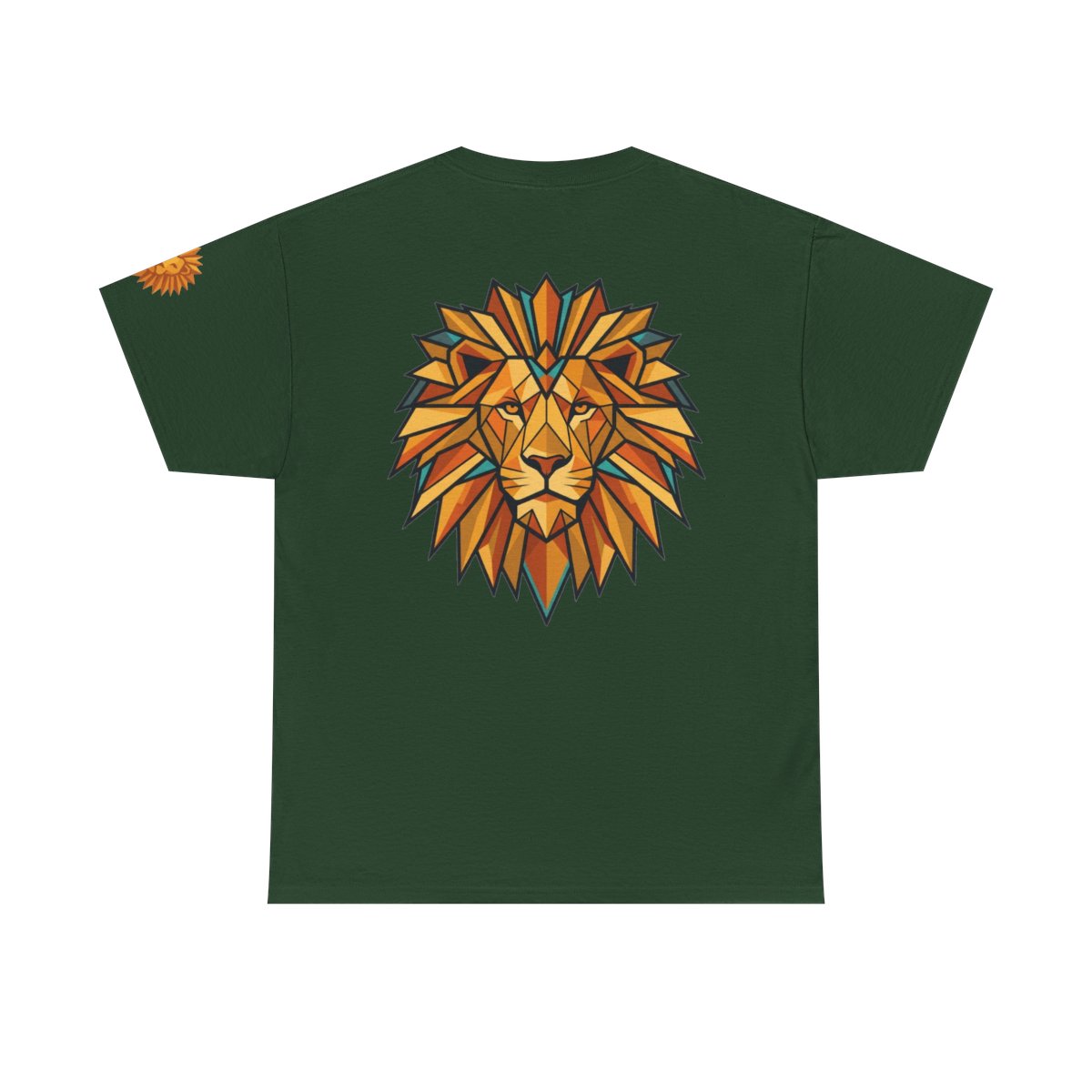 Color: Forest Green | Leo The Solar Lion Premium Graphic Tee