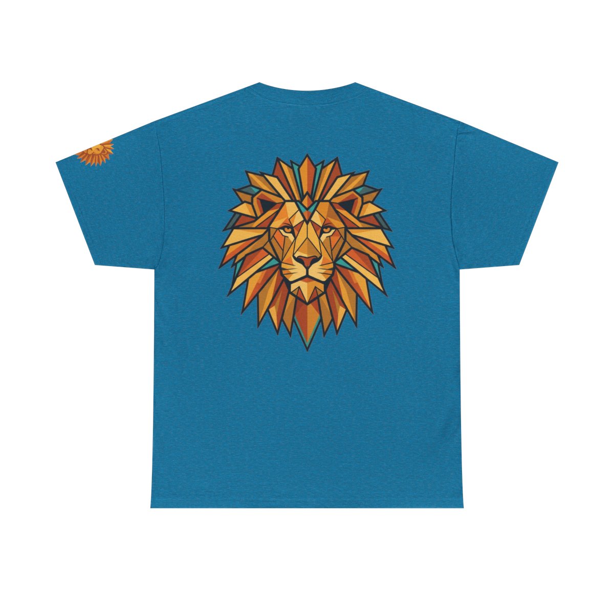 Color: Antique Sapphire | Leo The Solar Lion Premium Graphic Tee