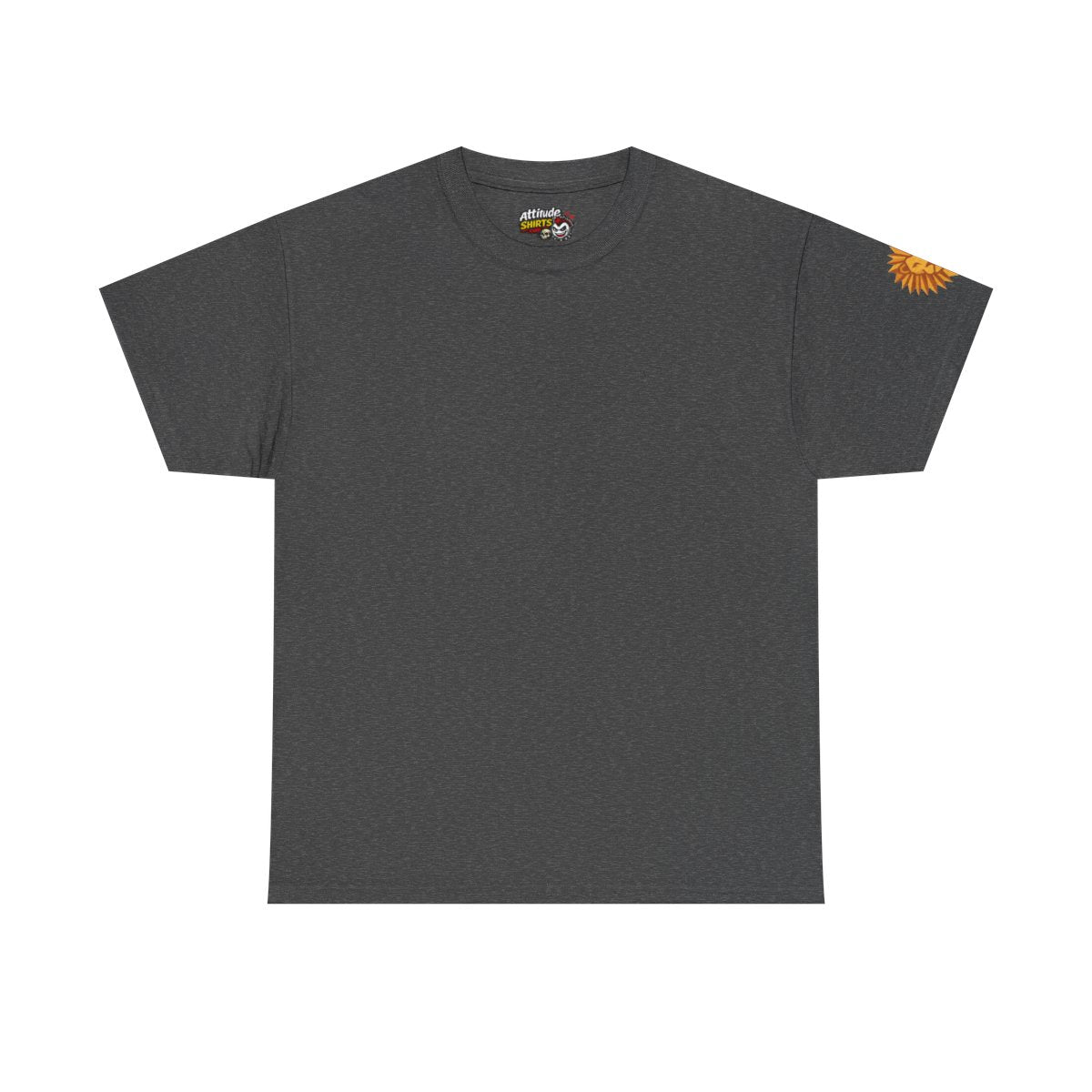 Color: Dark Heather | Leo The Solar Lion Premium Graphic Tee