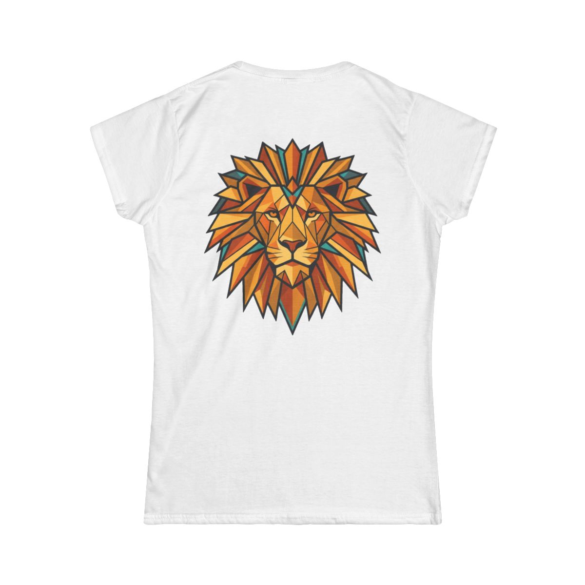 Color: White | Leo The Solar Lion Women's Tee