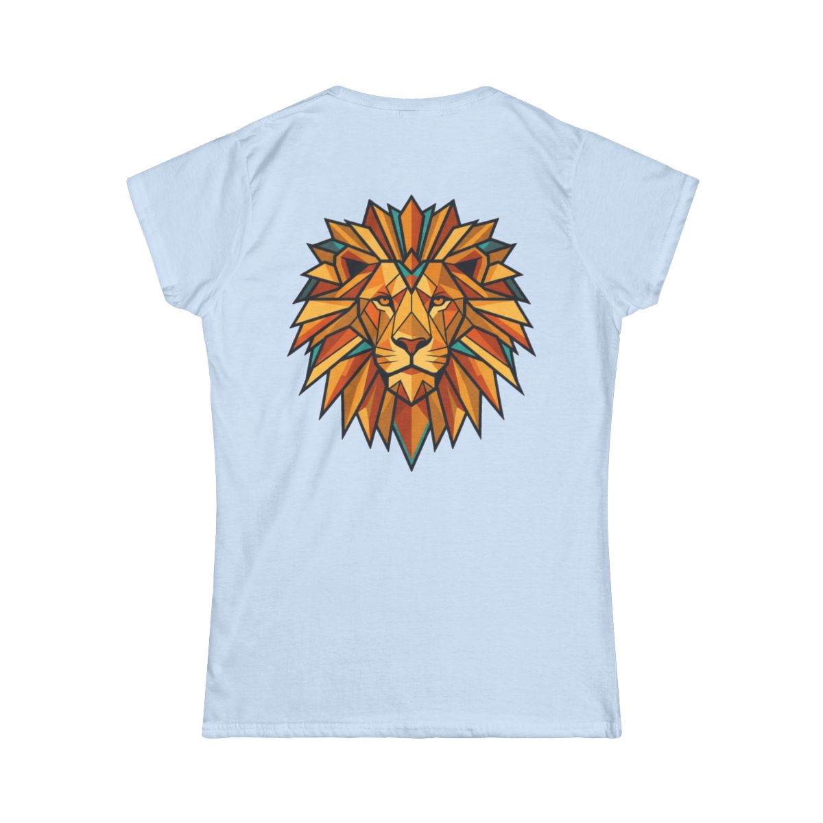 Color: Light Blue | Leo The Solar Lion Women's Tee