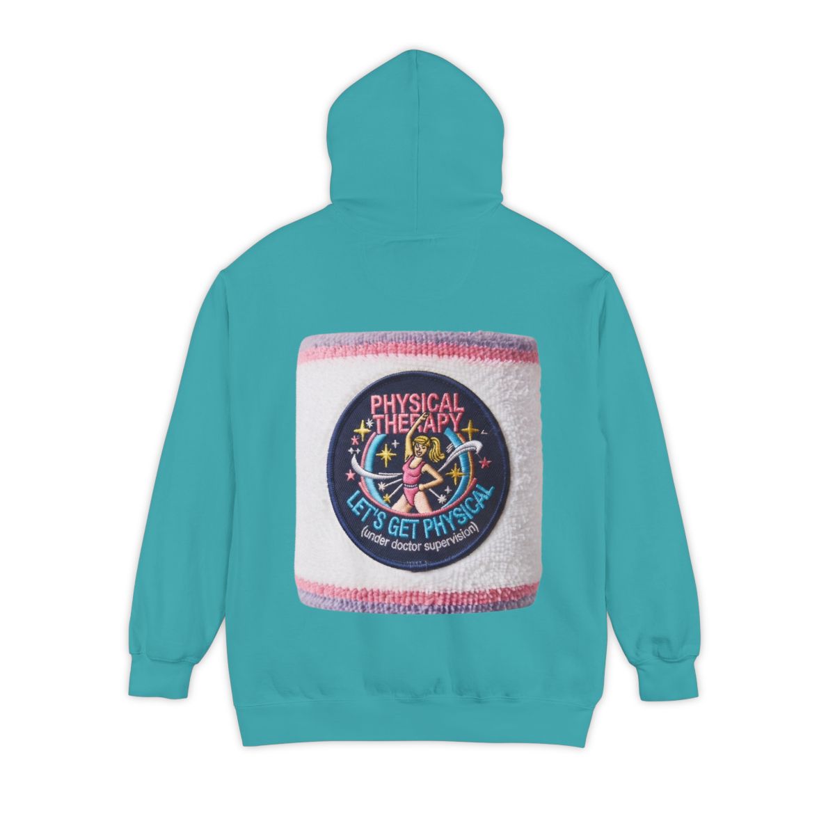 Color: Seafoam | Let's Get Physical Garment-Dyed Hoodie