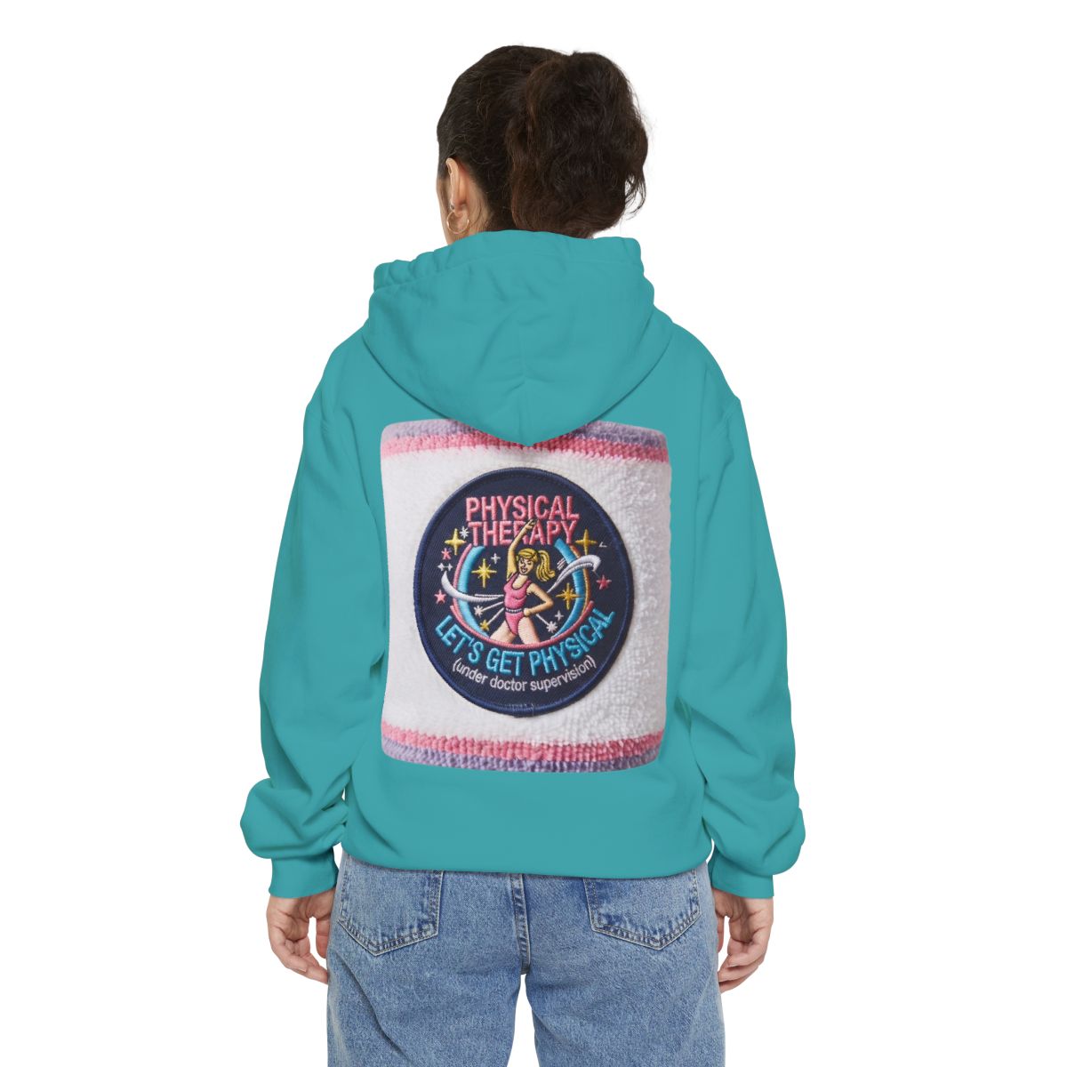 Color: Seafoam | Let's Get Physical Garment-Dyed Hoodie