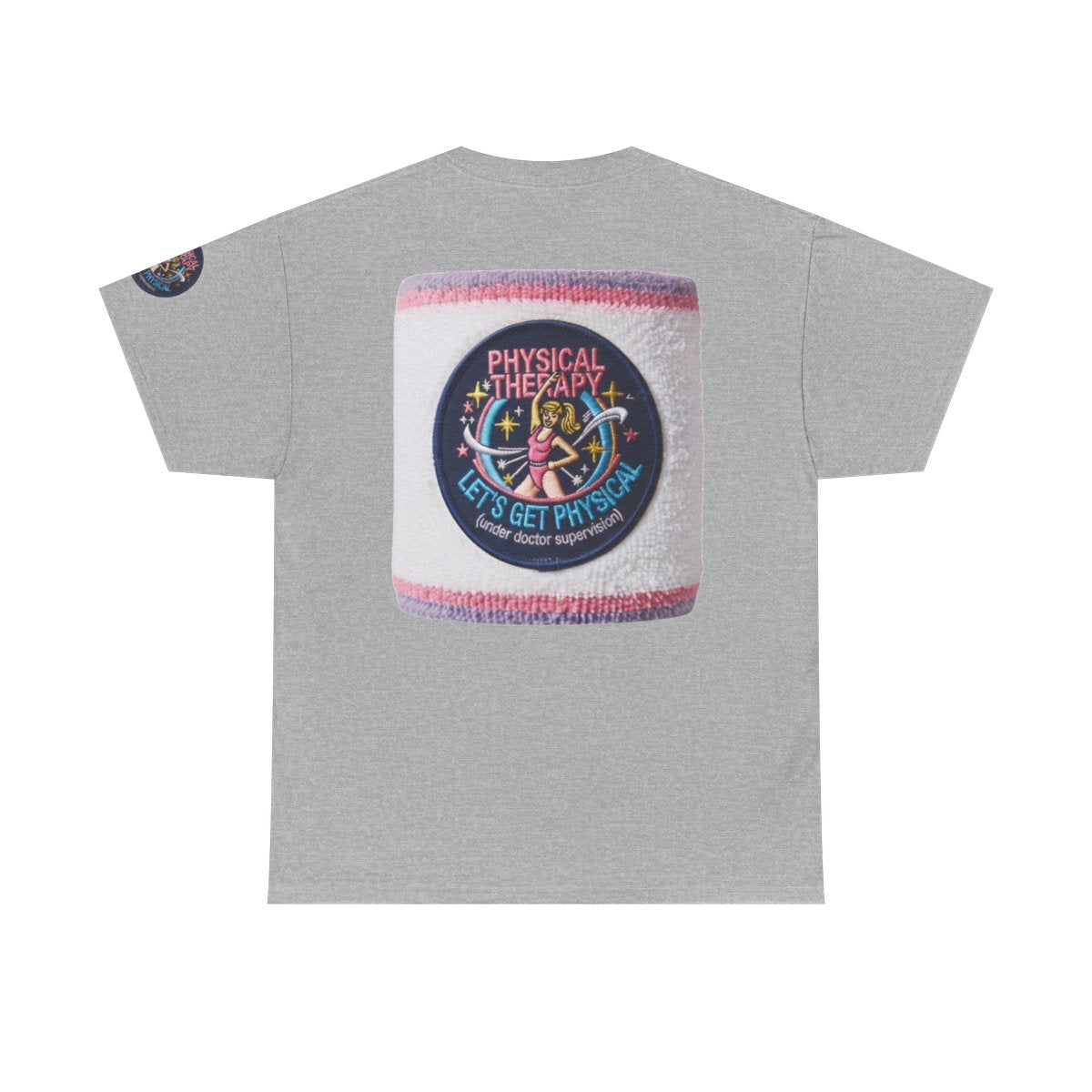 Color: Sport Grey | Let's Get Physical Premium Graphic Tee