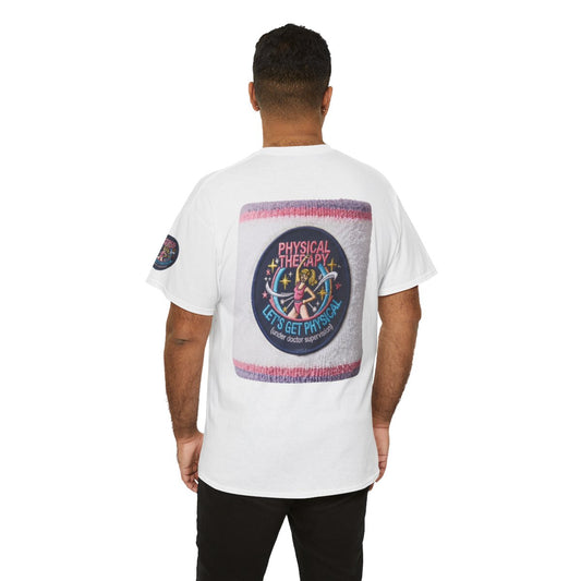 Color: White | Let's Get Physical Premium Graphic Tee