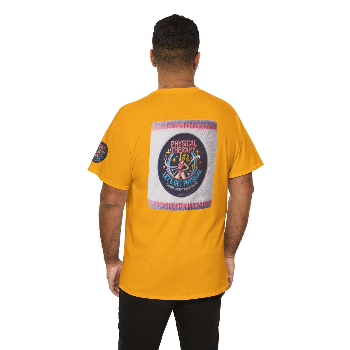 Color: Gold | Let's Get Physical Premium Graphic Tee