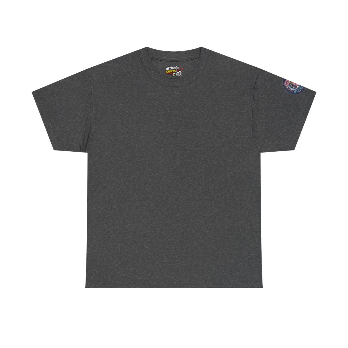 Color: Dark Heather | Let's Get Physical Premium Graphic Tee