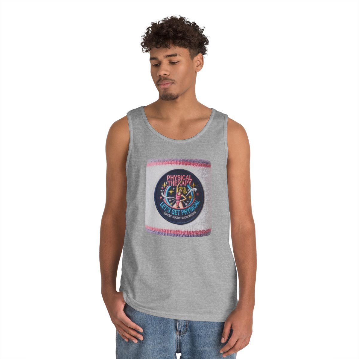 Color: Sport Grey | Let's Get Physical Tank Top