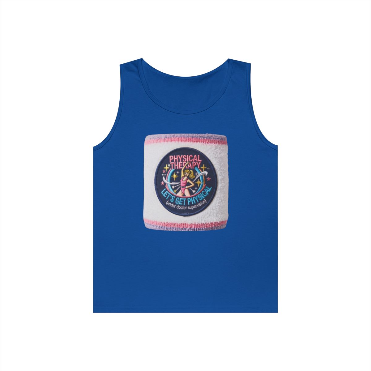 Color: Royal | Let's Get Physical Tank Top