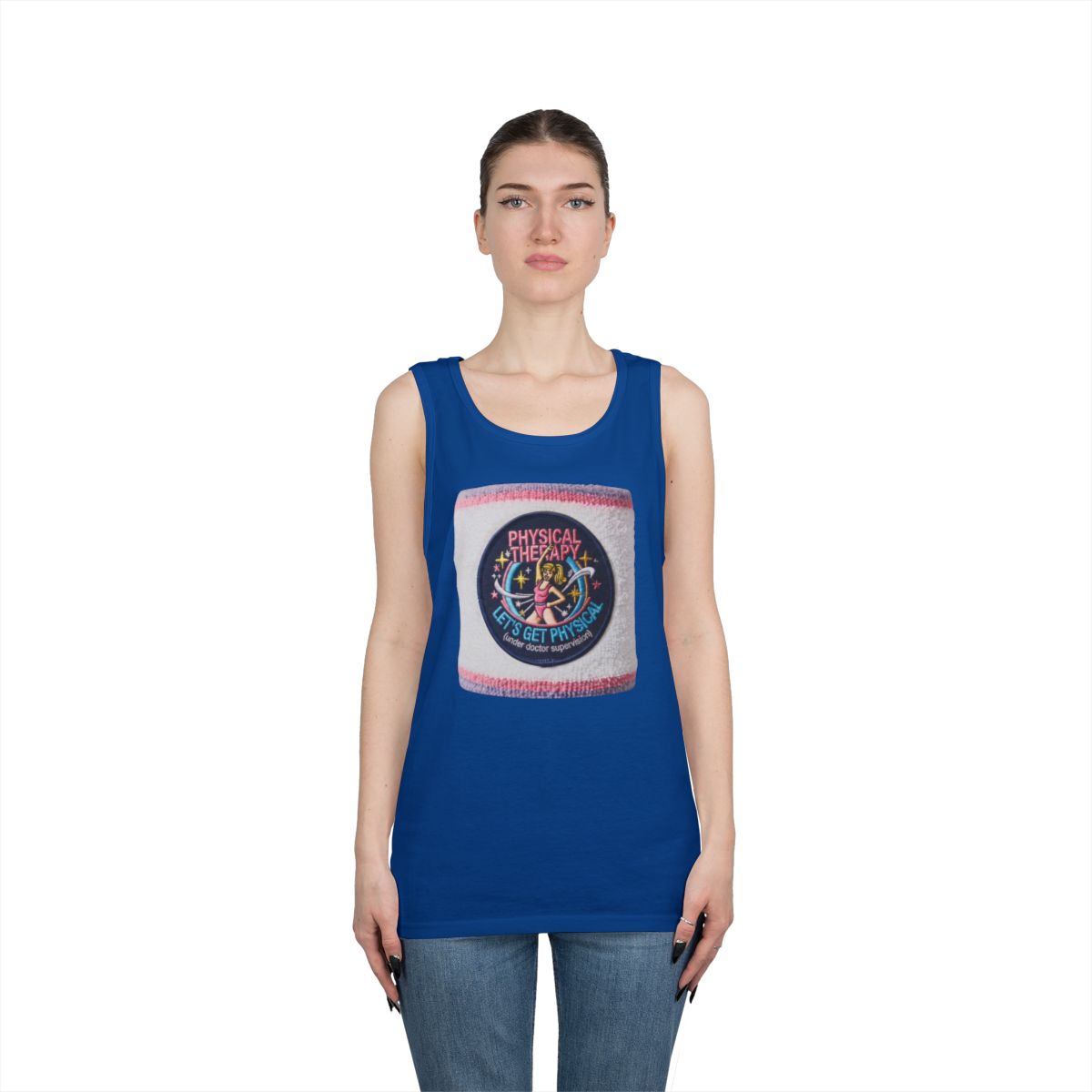 Color: Royal | Let's Get Physical Tank Top