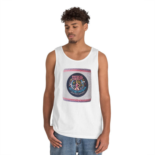 Color: White | Let's Get Physical Tank Top