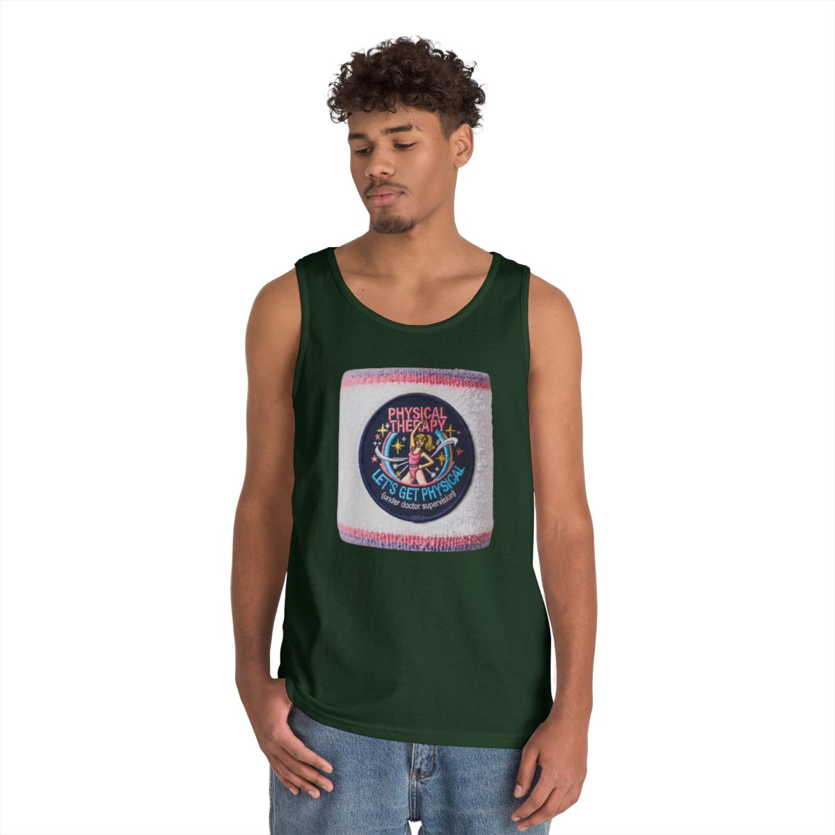 Color: Forest Green | Let's Get Physical Tank Top