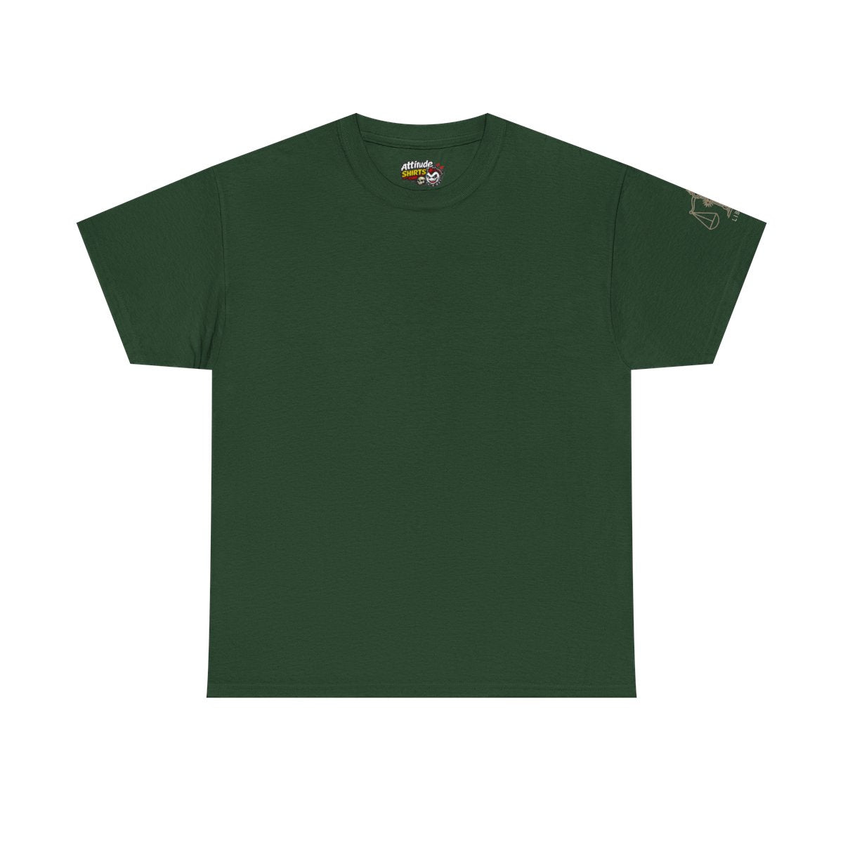 Color: Forest Green | Libra The Balanced Scales Premium Graphic Tee