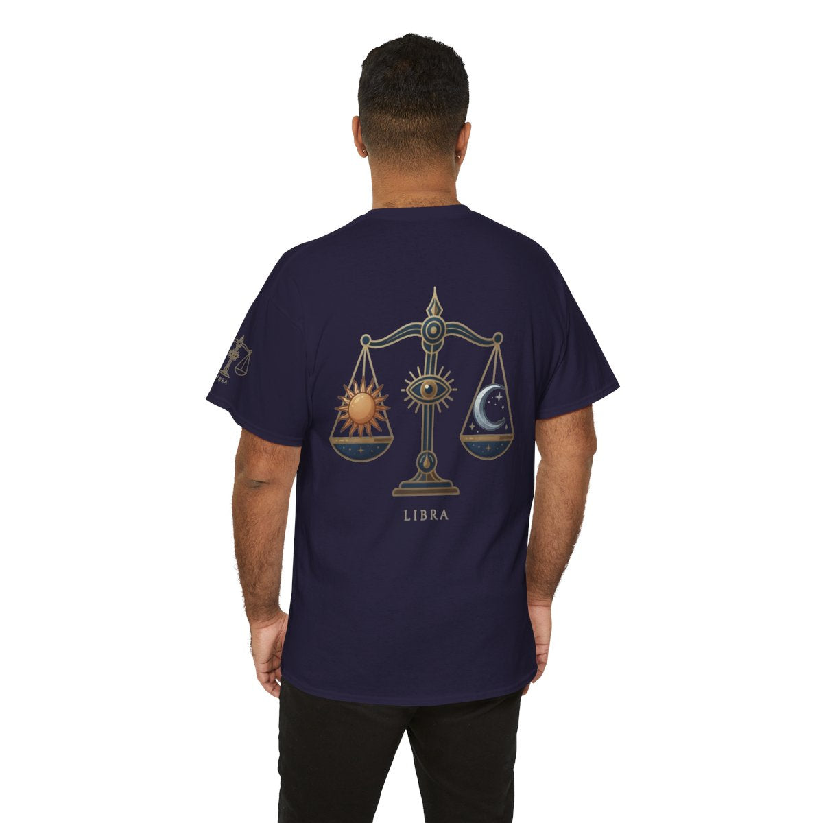Color: Blackberry | Libra The Balanced Scales Premium Graphic Tee