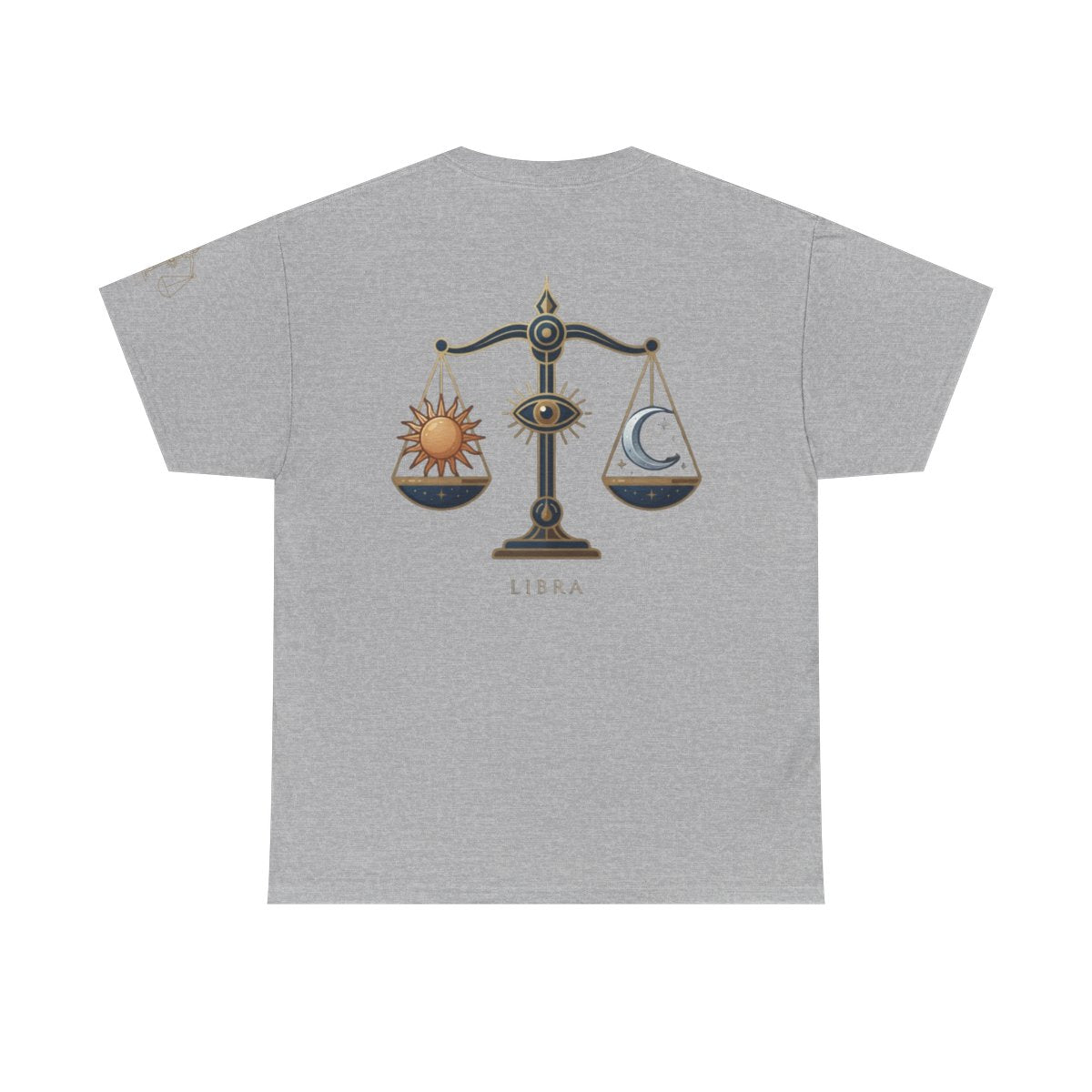 Color: Sport Grey | Libra The Balanced Scales Premium Graphic Tee