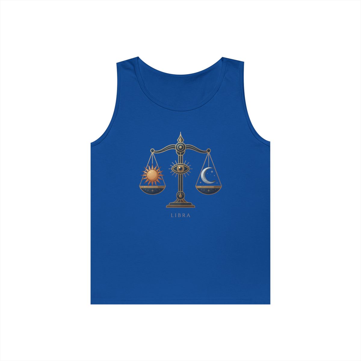 Color: Royal | Libra The Balanced Scales Tank Top