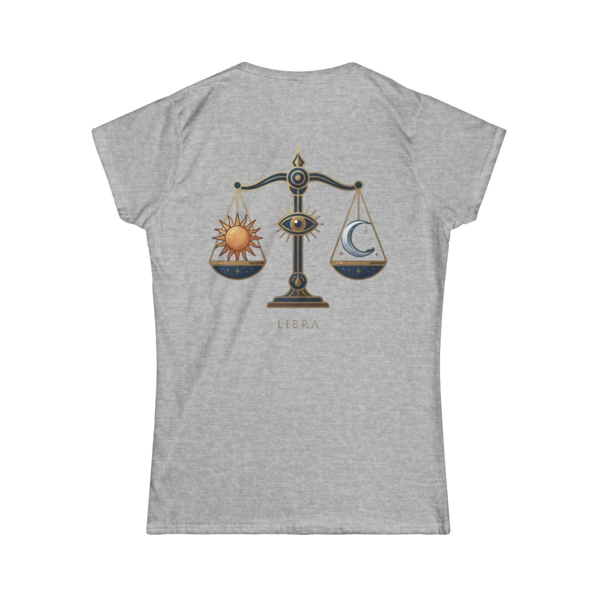 Color: Sport Grey | Libra The Balanced Scales Women's Tee
