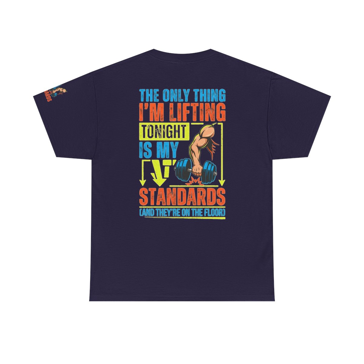 Color: Blackberry | Lifting Standards Premium Graphic Tee