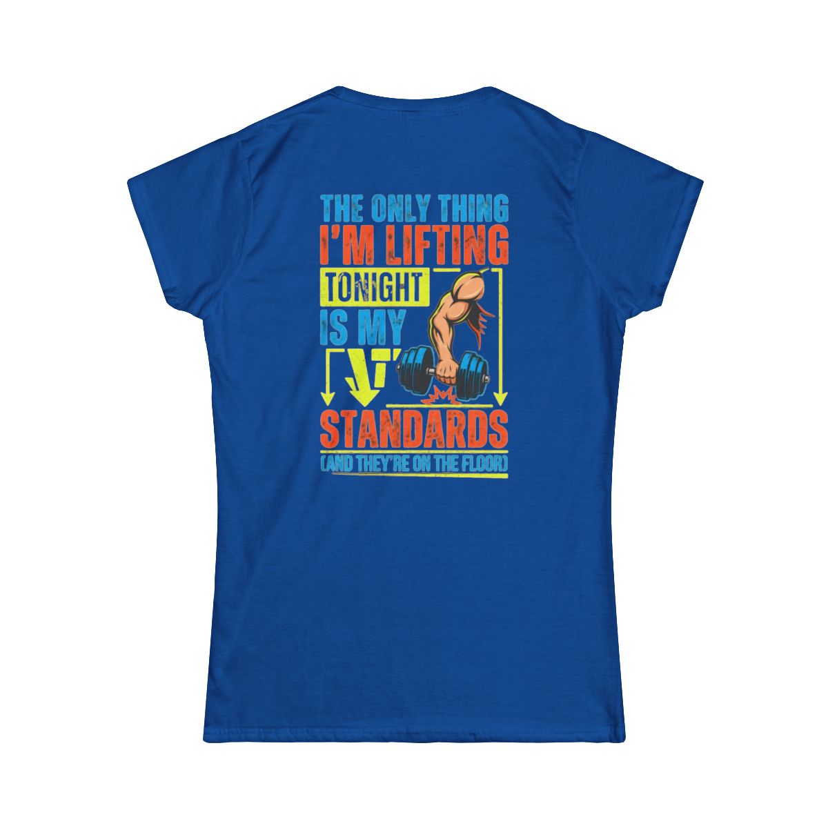 Color: Royal | Lifting Standards Women's Tee