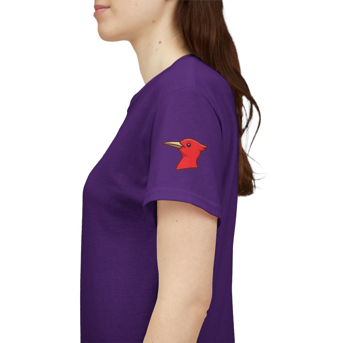Color: Purple | Look At That Big Red Pecker Premium Graphic Tee