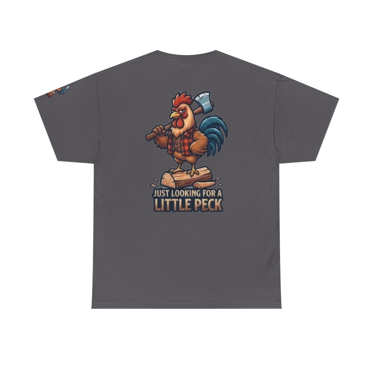 Color: Charcoal | Looking For A Little Peck Premium Graphic Tee