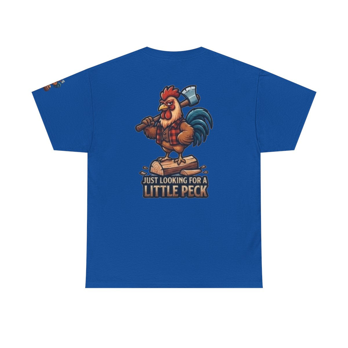 Color: Royal | Looking For A Little Peck Premium Graphic Tee