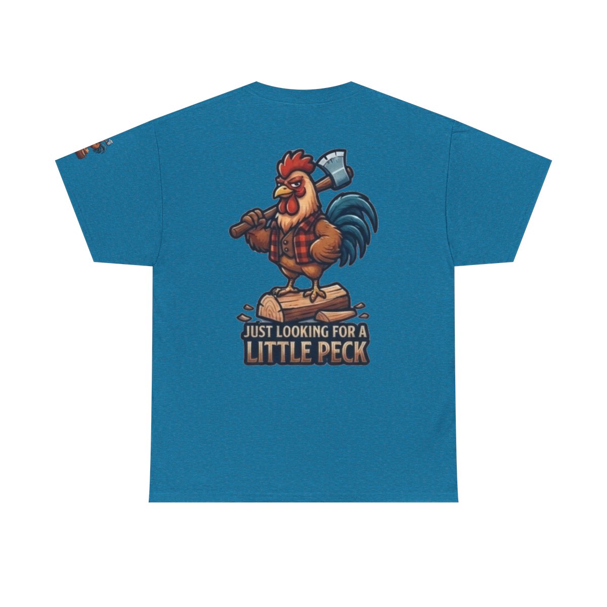 Color: Antique Sapphire | Looking For A Little Peck Premium Graphic Tee