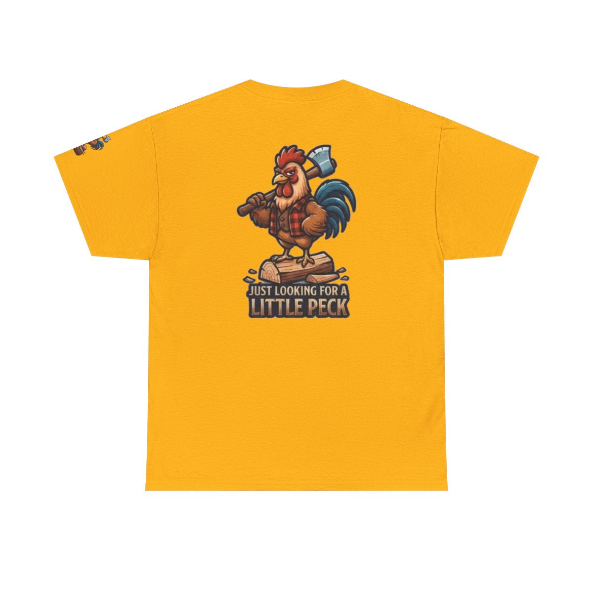 Color: Gold | Looking For A Little Peck Premium Graphic Tee
