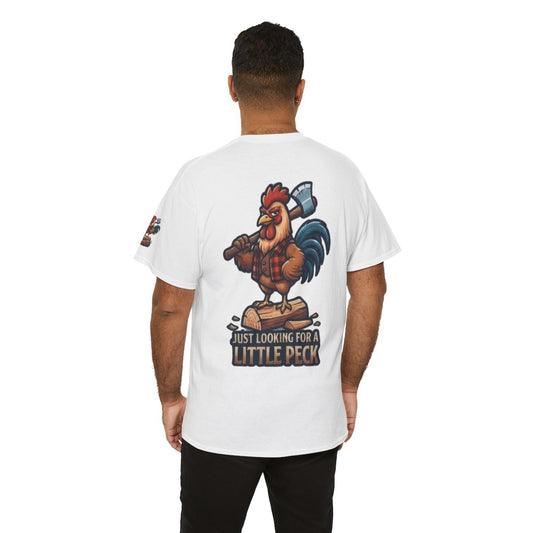 Color: White | Looking For A Little Peck Premium Graphic Tee