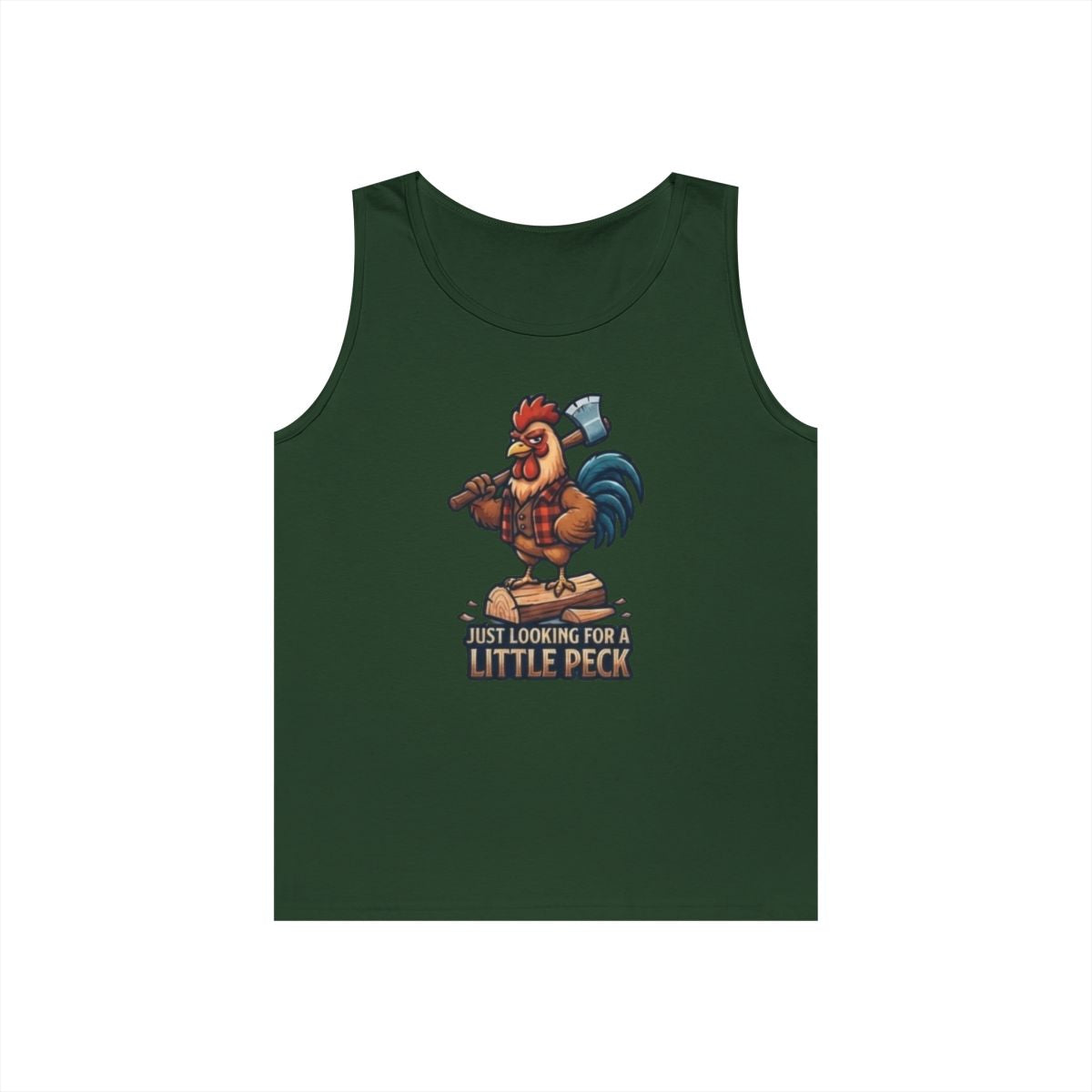 Color: Forest Green | Looking For A Little Peck Tank Top