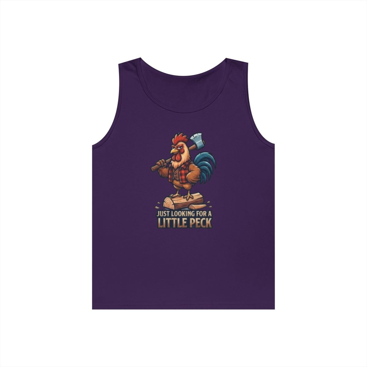 Color: Purple | Looking For A Little Peck Tank Top