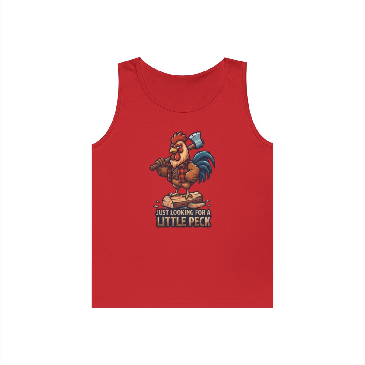 Color: Red | Looking For A Little Peck Tank Top