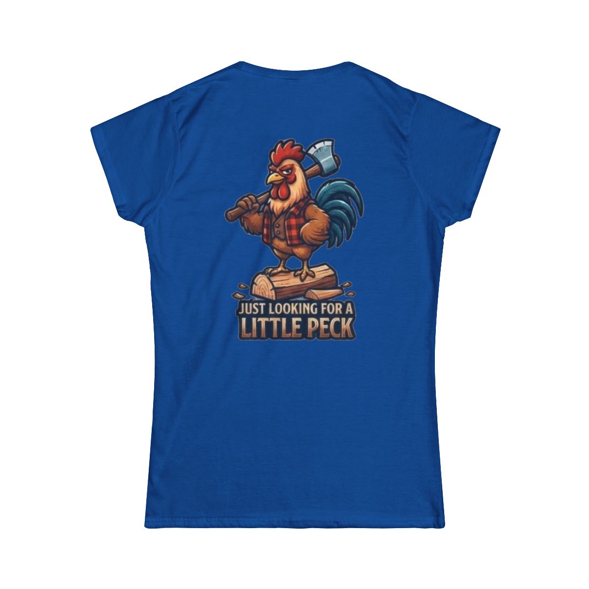 Color: Royal | Looking For A Little Peck Women's Tee