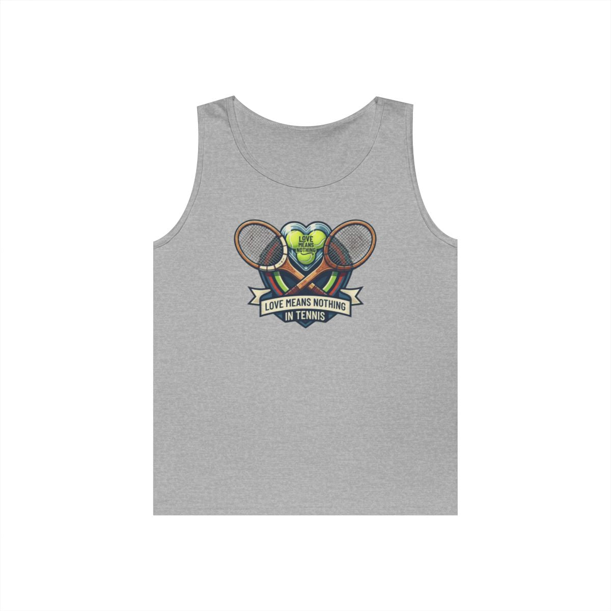 Color: Sport Grey | Love Means Nothing in Tennis Tank Top