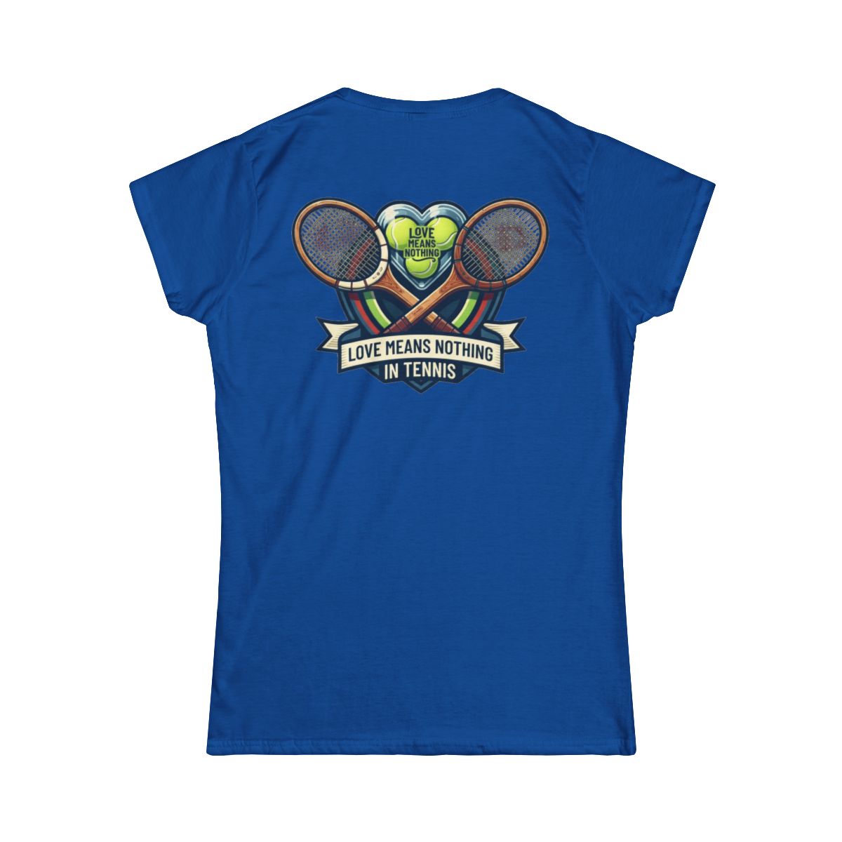 Color: Royal | Love Means Nothing in Tennis Women's Tee