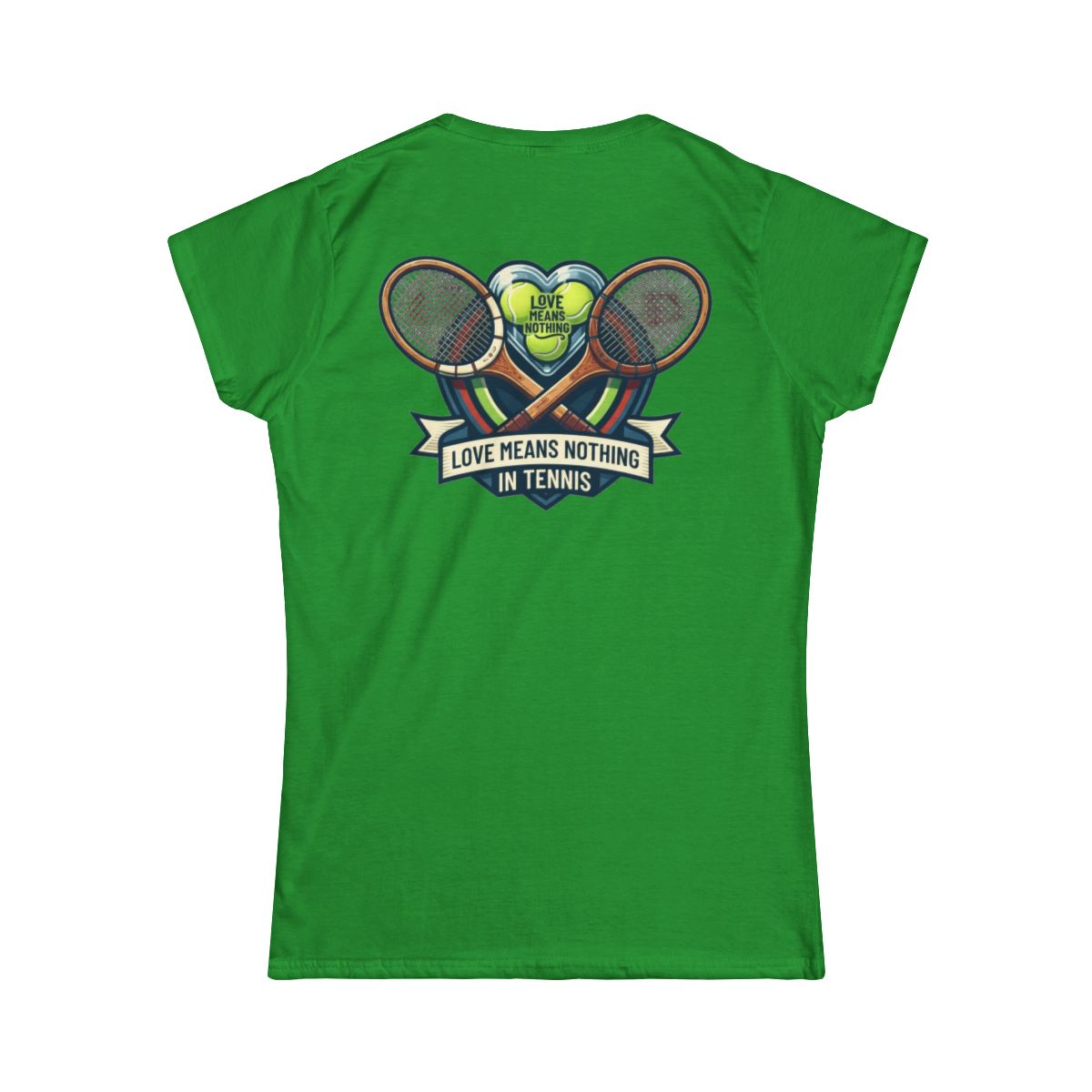 Color: Irish Green | Love Means Nothing in Tennis Women's Tee