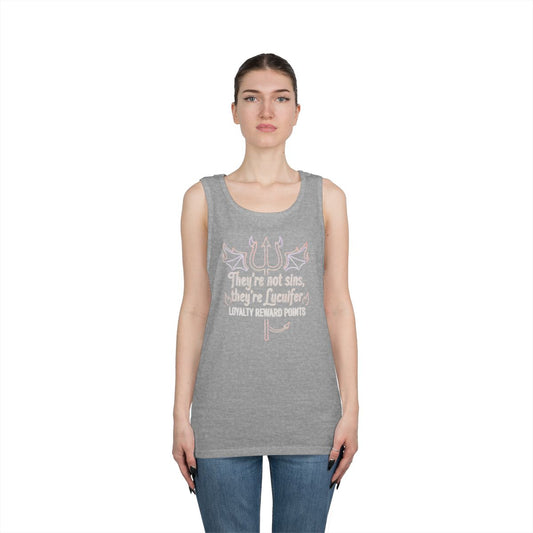 Color: Sport Grey | Lucifer Loyalty Tank Top