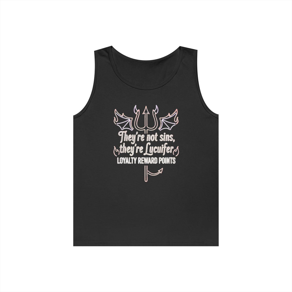 Color: Black | Lucifer Loyalty Tank Top