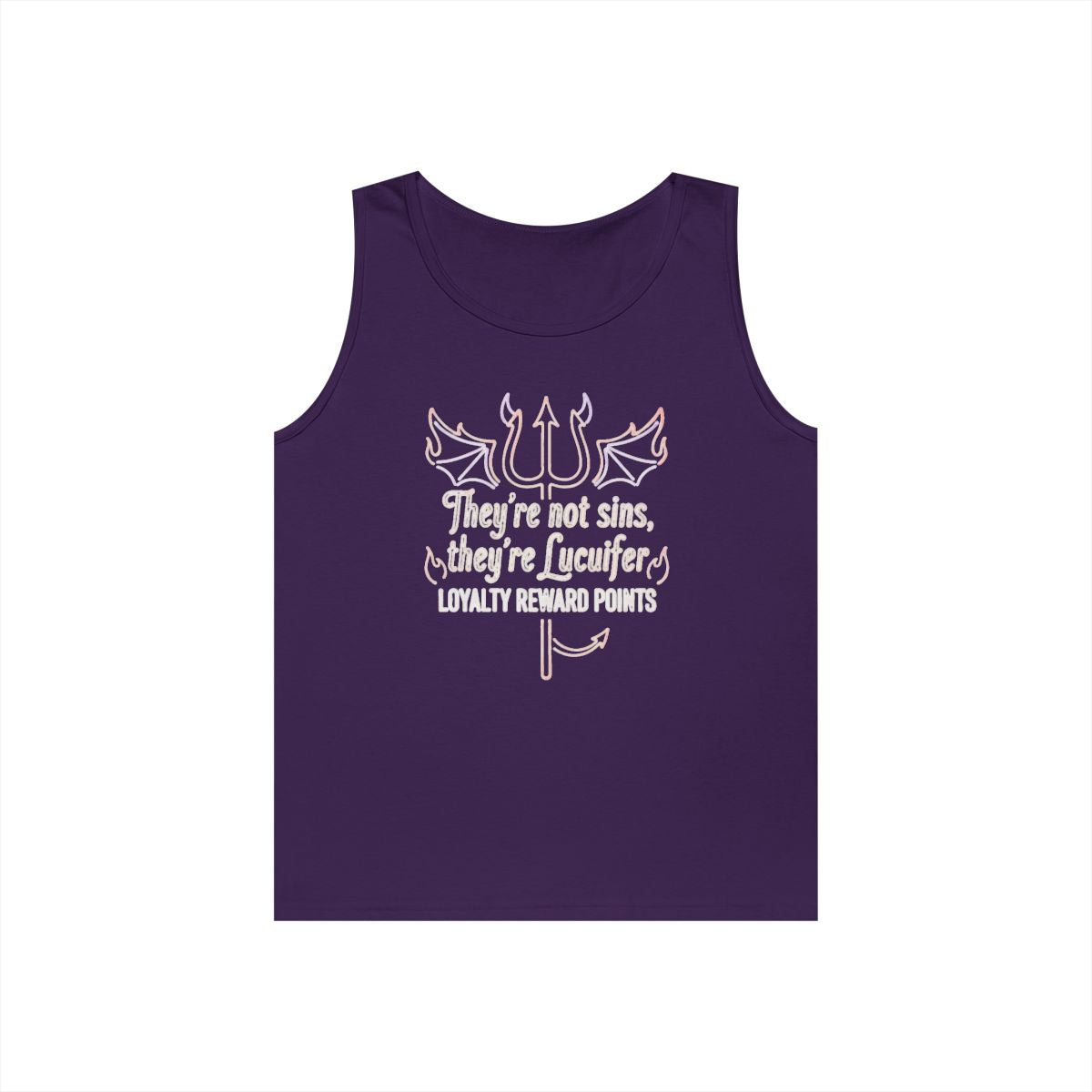 Color: Purple | Lucifer Loyalty Tank Top
