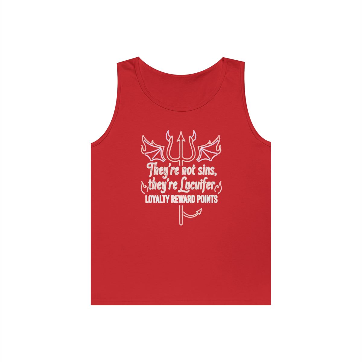 Color: Red | Lucifer Loyalty Tank Top