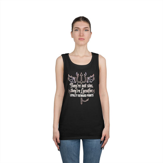 Color: Black | Lucifer Loyalty Tank Top