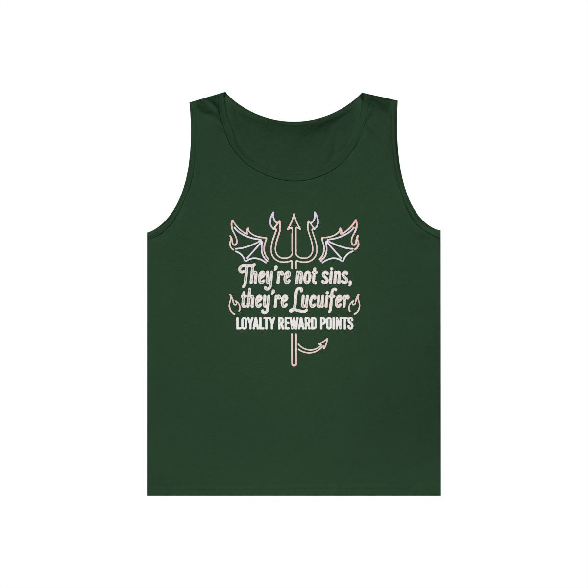 Color: Forest Green | Lucifer Loyalty Tank Top